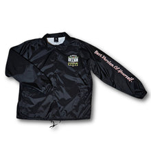 Load image into Gallery viewer, Always Attracting Never Chasing coach Jacket Black