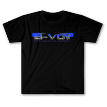 Load image into Gallery viewer, B-VOY Classic Premium Cotton T-Shirt Blue Logo