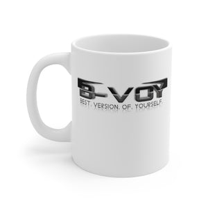 B-VOY Premium White Ceramic Mug